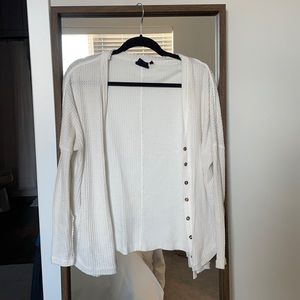 Urban Outfitters White Cardigan XS